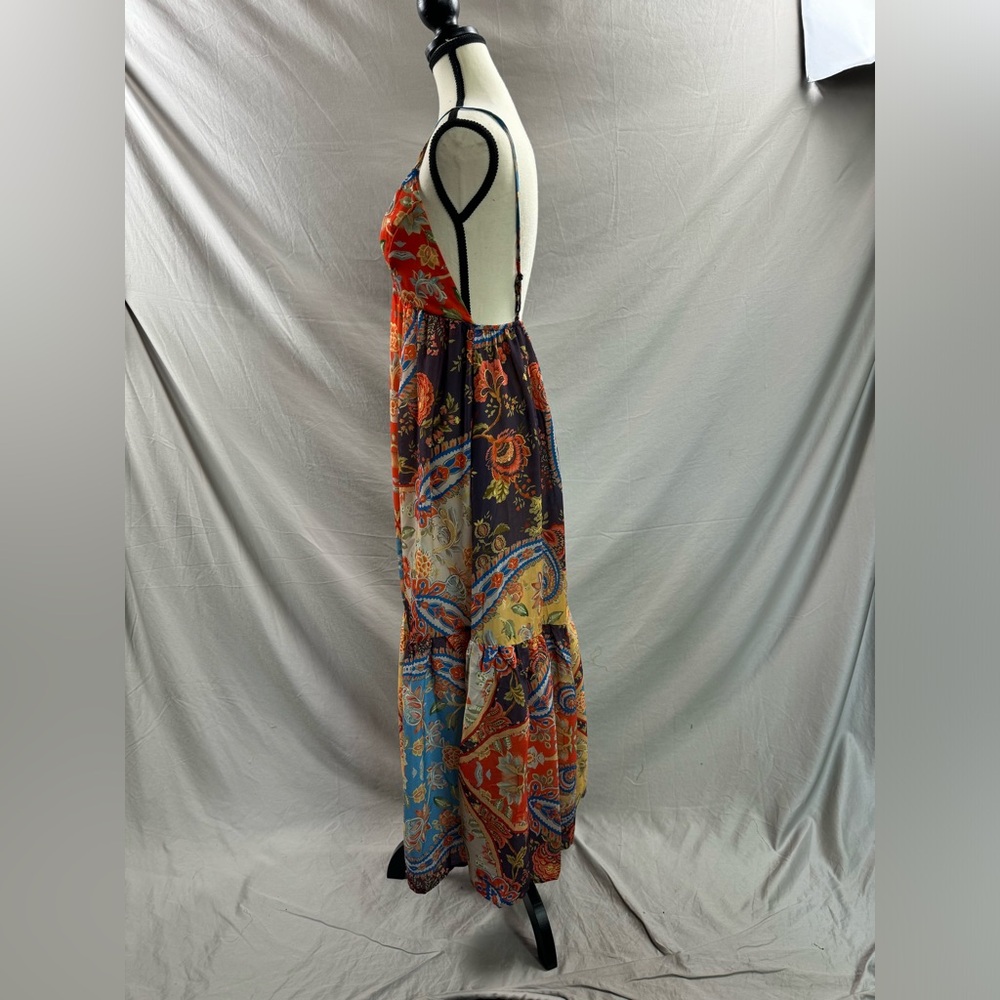 Boho Paisley, Floral Printed Cami Dress - Picture 7 of 8
